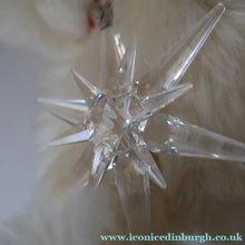 Load image into Gallery viewer, BOXED: Highly Collectable Vintage 2005 SWAROVSKI STEIFF BEAR with Christmas Crysal Star Pendant (668401)
