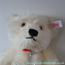 Load image into Gallery viewer, BOXED: Highly Collectable Vintage 2005 SWAROVSKI STEIFF BEAR with Christmas Crysal Star Pendant (668401)
