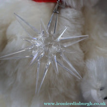 Load image into Gallery viewer, BOXED: Highly Collectable Vintage 2005 SWAROVSKI STEIFF BEAR with Christmas Crysal Star Pendant (668401)
