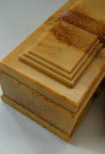 Load image into Gallery viewer, 1930s ART DECO Heavy Early Plastic Cigar or Cigarette Box by Buttner Pipe Company
