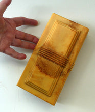 Load image into Gallery viewer, 1930s ART DECO Heavy Early Plastic Cigar or Cigarette Box by Buttner Pipe Company
