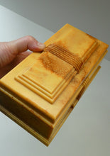 Load image into Gallery viewer, 1930s ART DECO Heavy Early Plastic Cigar or Cigarette Box by Buttner Pipe Company
