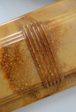 Load image into Gallery viewer, 1930s ART DECO Heavy Early Plastic Cigar or Cigarette Box by Buttner Pipe Company
