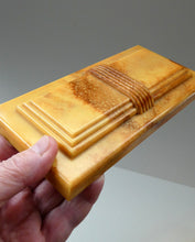Load image into Gallery viewer, 1930s ART DECO Heavy Early Plastic Cigar or Cigarette Box by Buttner Pipe Company
