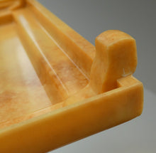 Load image into Gallery viewer, 1930s ART DECO Heavy Early Plastic Cigar or Cigarette Box by Buttner Pipe Company
