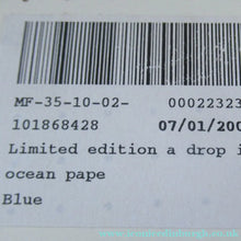 Load image into Gallery viewer, Limitied Edition Paperweight Drop in the Ocean 2009 by Helen Macdonald
