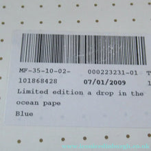 Load image into Gallery viewer, Limitied Edition Paperweight Drop in the Ocean 2009 by Helen Macdonald
