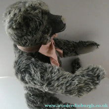 Load image into Gallery viewer, LARGE Steiff Bear with GROWLER. Limited Edition 2007. British Collector's Club. "Old Black Bear"
