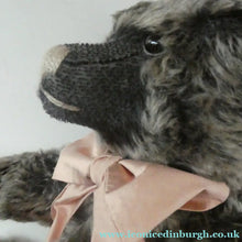 Load image into Gallery viewer, LARGE Steiff Bear with GROWLER. Limited Edition 2007. British Collector's Club. "Old Black Bear"
