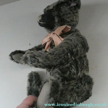 Load image into Gallery viewer, LARGE Steiff Bear with GROWLER. Limited Edition 2007. British Collector's Club. "Old Black Bear"
