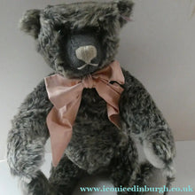 Load image into Gallery viewer, LARGE Steiff Bear with GROWLER. Limited Edition 2007. British Collector's Club. "Old Black Bear"
