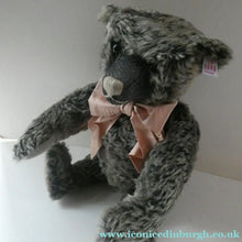 Load image into Gallery viewer, LARGE Steiff Bear with GROWLER. Limited Edition 2007. British Collector's Club. "Old Black Bear"
