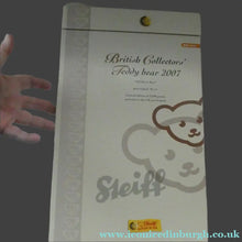 Load image into Gallery viewer, STEIFF LIMITED EDITION Teddy Bear 2007. BRITISH COLLECTORS CLUB. English Rose (Princess Diana)
