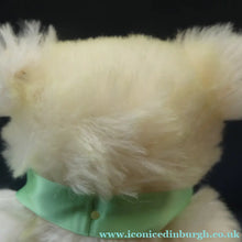 Load image into Gallery viewer, Limited Edition Danbury Mint / Steiff PISCES Small White Mohair Teddy Bear. 9 inches
