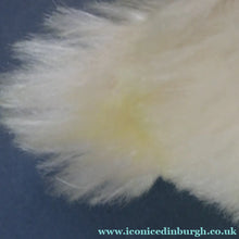 Load image into Gallery viewer, Limited Edition Danbury Mint / Steiff PISCES Small White Mohair Teddy Bear. 9 inches
