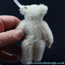 Load image into Gallery viewer, BOXED Collectable Miniature Steiff Club Membership Gift 2008. White Alpaca Bear with Certificate (420832)
