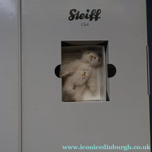 Load image into Gallery viewer, BOXED Collectable Miniature Steiff Club Membership Gift 2008. White Alpaca Bear with Certificate (420832)
