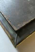 Load image into Gallery viewer, Antique Scottish School ART NOUVEAU Brass Mirror with Scrolls and Butterfly Decoration
