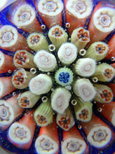 Load image into Gallery viewer, Three Cute MINIATURE Vintage Millefiori Canes Scottish Glass Paperweights
