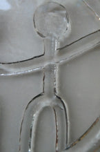 Load image into Gallery viewer, 1960s Smoky Grey Moulded Glass Bowl by Erik Hoglund for Kosta Boda

