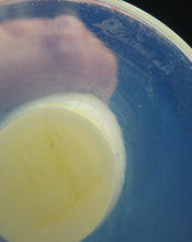 Load image into Gallery viewer, Vintage French Art Glass. SEVRES Cristalleries White &amp; Yellow Opaline  Goblet

