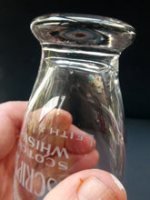 Load image into Gallery viewer, Rare 1890s Scottish Antique Whisky Dram Glass for Butcher &amp; Co. Prescription Whisky LEITH &amp; London
