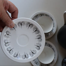 Load image into Gallery viewer, Fine 1950s FOLEY DOMINO Bone China Coffee Set. Designed by Hazel Thumpson
