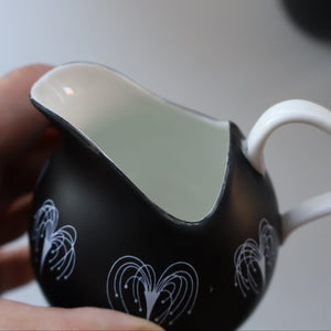 Fine 1950s FOLEY DOMINO Bone China Coffee Set. Designed by Hazel Thumpson