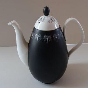 Fine 1950s FOLEY DOMINO Bone China Coffee Set. Designed by Hazel Thumpson
