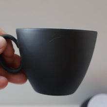 Load image into Gallery viewer, 1949 Porcelian &quot;Tea for Two&quot; Tea Set. &quot;Charcoal&quot; Design by Raymond Loewy for Rosenthal
