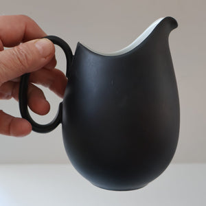 1949 Porcelian "Tea for Two" Tea Set. "Charcoal" Design by Raymond Loewy for Rosenthal