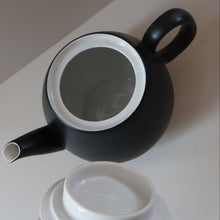 Load image into Gallery viewer, 1949 Porcelian &quot;Tea for Two&quot; Tea Set. &quot;Charcoal&quot; Design by Raymond Loewy for Rosenthal
