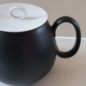 1949 Porcelian "Tea for Two" Tea Set. "Charcoal" Design by Raymond Loewy for Rosenthal
