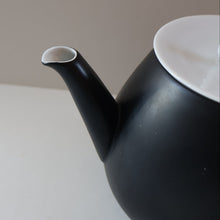 Load image into Gallery viewer, 1949 Porcelian &quot;Tea for Two&quot; Tea Set. &quot;Charcoal&quot; Design by Raymond Loewy for Rosenthal
