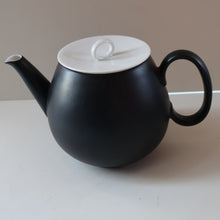Load image into Gallery viewer, 1949 Porcelian &quot;Tea for Two&quot; Tea Set. &quot;Charcoal&quot; Design by Raymond Loewy for Rosenthal
