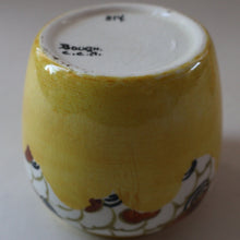 Load image into Gallery viewer, SCOTTISH POTTERY. Sweet Little 1920s BOUGH Ceramic Pot or Miniature Vase. Pretty Hand Painted Floral Design
