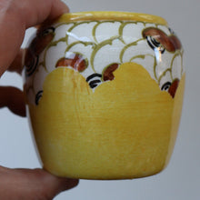 Load image into Gallery viewer, SCOTTISH POTTERY. Sweet Little 1920s BOUGH Ceramic Pot or Miniature Vase. Pretty Hand Painted Floral Design
