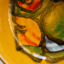 Load image into Gallery viewer, 1960s Yellow POOLE Delphis Shallow Dish or Bowl. Fantastic Abstract Design 
