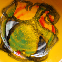 Load image into Gallery viewer, 1960s Yellow POOLE Delphis Shallow Dish or Bowl. Fantastic Abstract Design 
