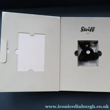 Load image into Gallery viewer, BOXED Collectable Miniature Steiff Club Membership Gift 2009. Black Alpaca Bear (420962)
