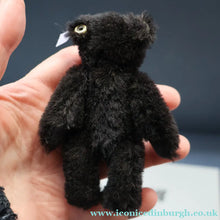 Load image into Gallery viewer, BOXED Collectable Miniature Steiff Club Membership Gift 2009. Black Alpaca Bear (420962)
