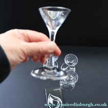 Load image into Gallery viewer, 2009. Set of Four Orrefors Stemmed Schnapps Glasses. Designed by Ingegerd Raman - Scandinavian Glass
