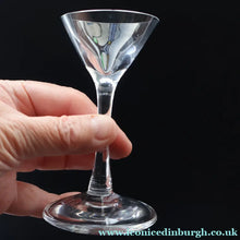 Load image into Gallery viewer, 2009. Set of Four Orrefors Stemmed Schnapps Glasses. Designed by Ingegerd Raman - Scandinavian Glass
