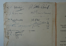 Load image into Gallery viewer, Very Rare JAPANESE SHIPPING Collectable. 1930 Menu for the NYK Line MS &quot;Yasukuni Maru&quot;. With Hiroshige Woodblock Cover
