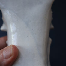 Load image into Gallery viewer, Antique STAFFORDSHIRE Figurine. Little Child in Kilt Standing on a Chair. A Pheasant Perching on Chair Back
