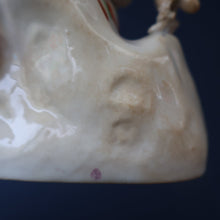 Load image into Gallery viewer, ANTIQUE Victorian 1860s Staffordshire Spill Vase Featuring a Little Boy with a Little Poodle on his Lap
