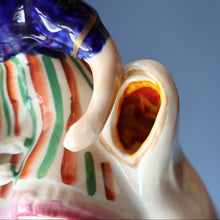 Load image into Gallery viewer, ANTIQUE Victorian 1860s Staffordshire Spill Vase Featuring a Little Boy with a Little Poodle on his Lap
