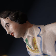 Load image into Gallery viewer, LARGE STAFFORDSHIRE Portrait of Edward VII; then the Prince of Wales on Horseback; 11 3/4 inches
