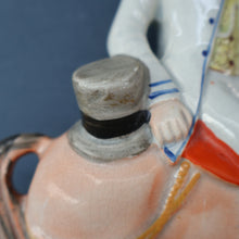 Load image into Gallery viewer, LARGE STAFFORDSHIRE Portrait of Edward VII; then the Prince of Wales on Horseback; 11 3/4 inches
