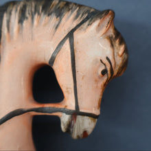 Load image into Gallery viewer, LARGE STAFFORDSHIRE Portrait of Edward VII; then the Prince of Wales on Horseback; 11 3/4 inches
